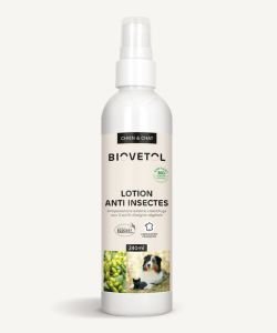 Lotion anti-insectes animaux BIO, 240 ml